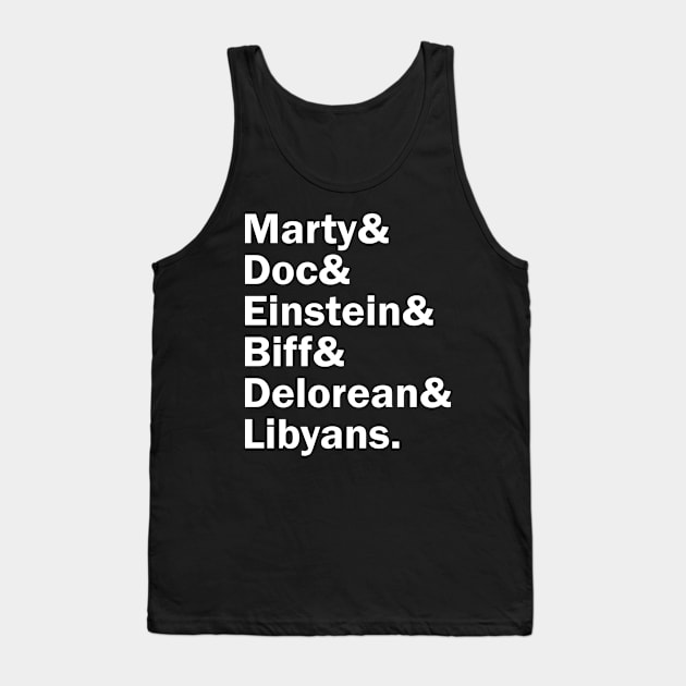 Funny Names x Back to the Future Tank Top by muckychris